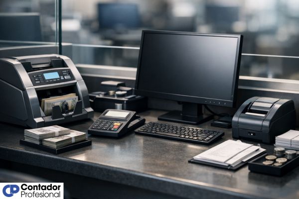 cajero bancario