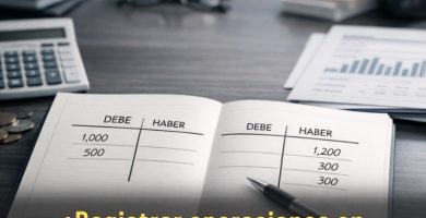 cómo registrar operaciones en cuentas t para principiantes