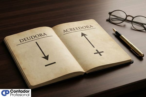 cómo saber si una cuenta es deudora o acreedora