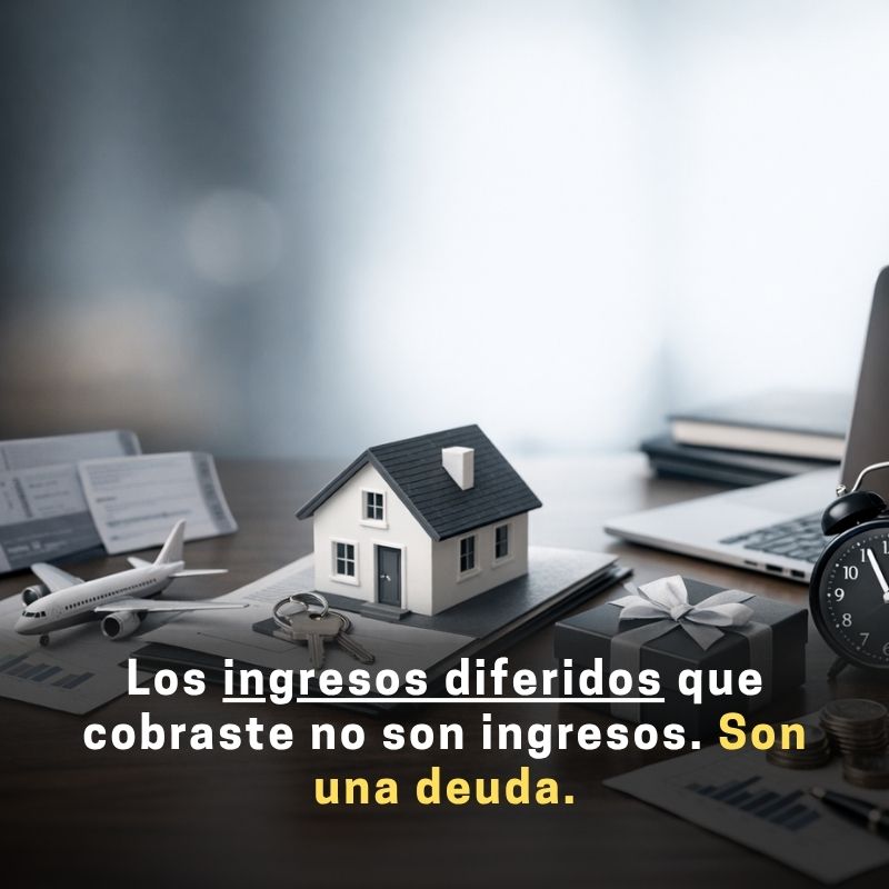 ejemplos de ingresos diferidos