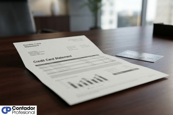 extracto de tarjetas de crédito