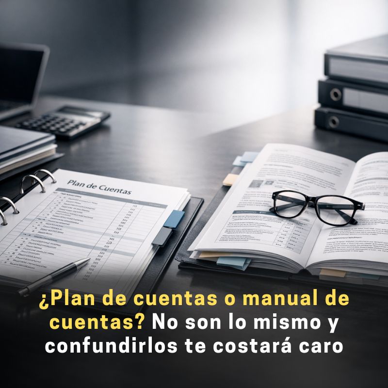 diferencia entre plan y manual de cuentas
