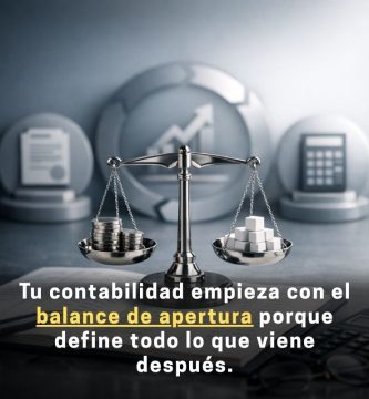 balance de apertura