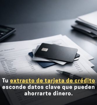 extracto de tarjetas de crédito
