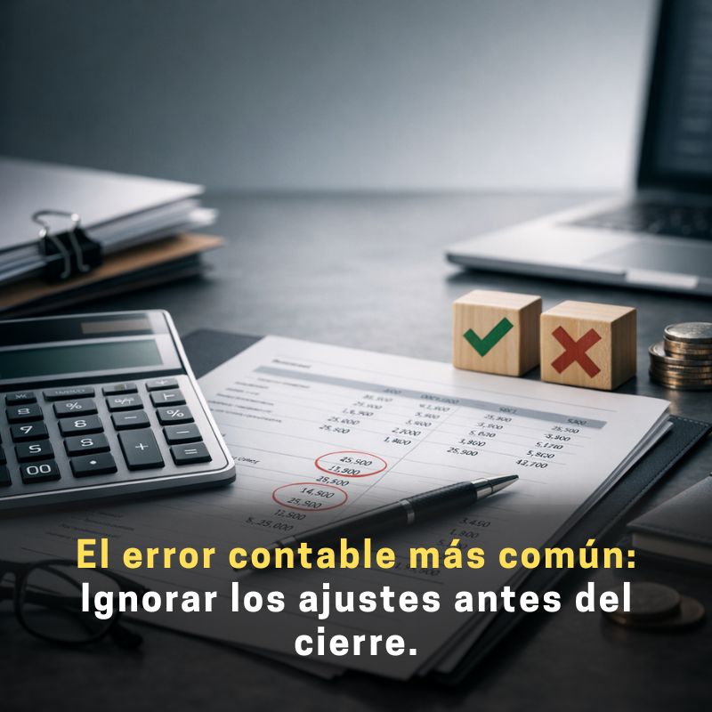 ajustes contables
