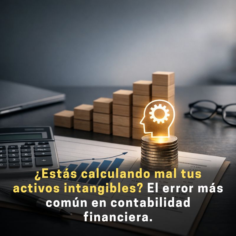 cálculo de la amortización acumulada de intangibles