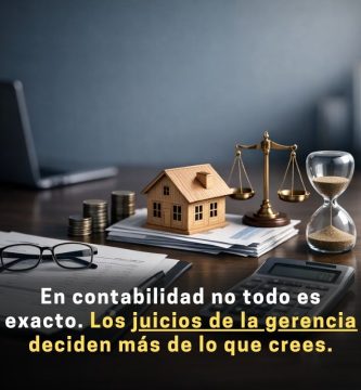 estimaciones contables y juicios de la gerencia
