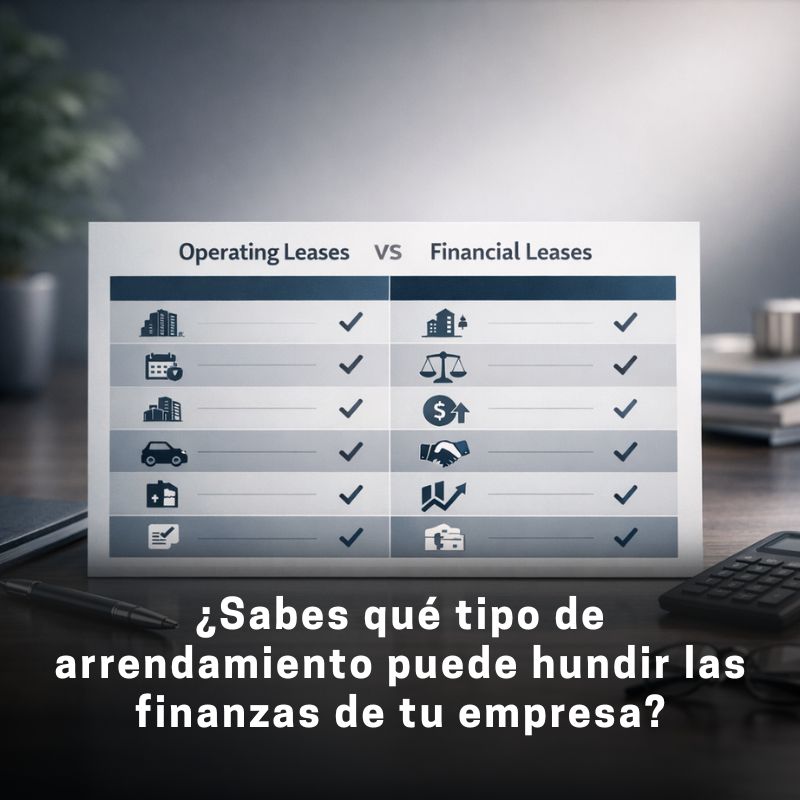 arrendamientos operativos vs financieros cuadro comparativo