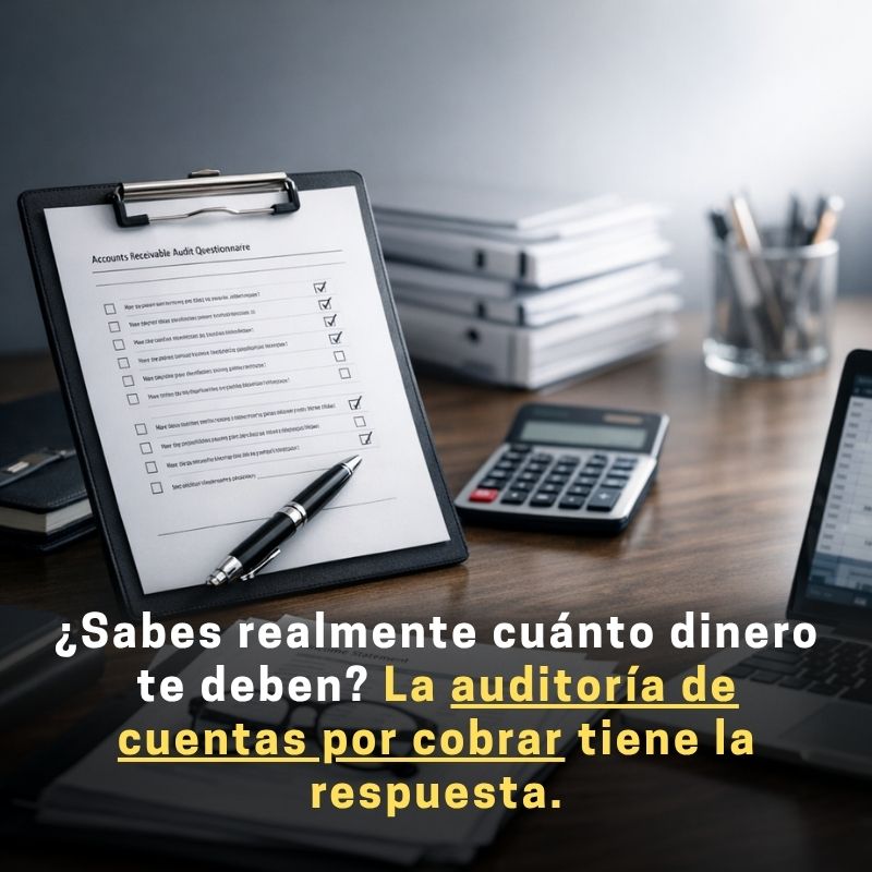 auditoría de cuentas por cobrar cuestionario control interno