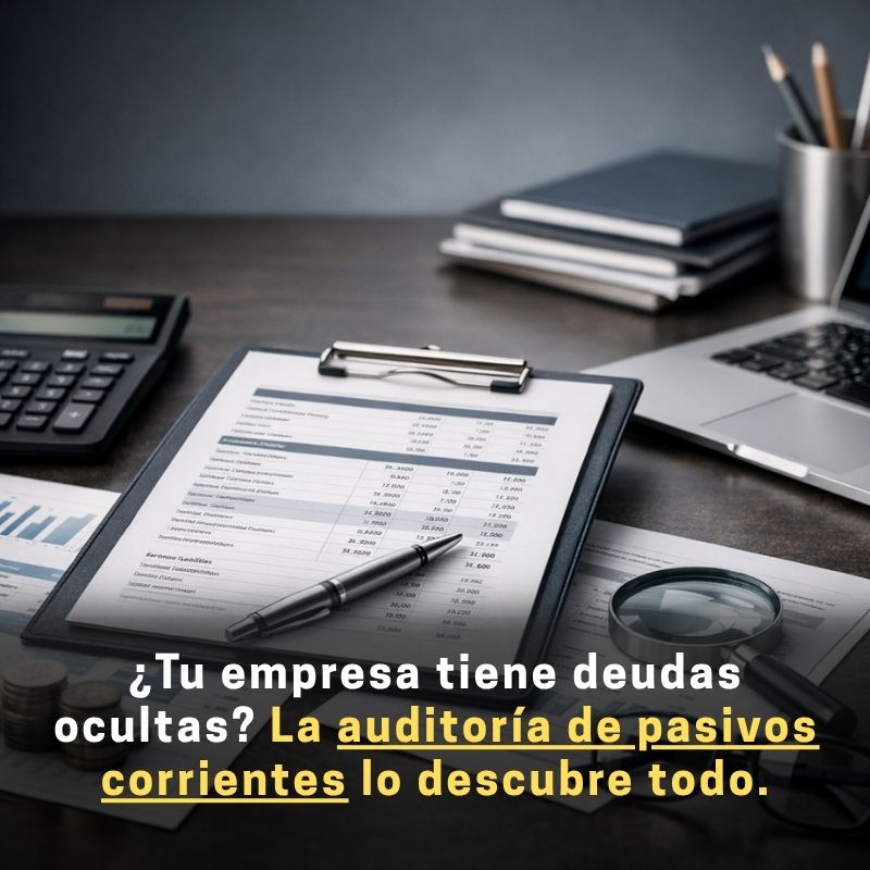 auditoría de pasivos corrientes