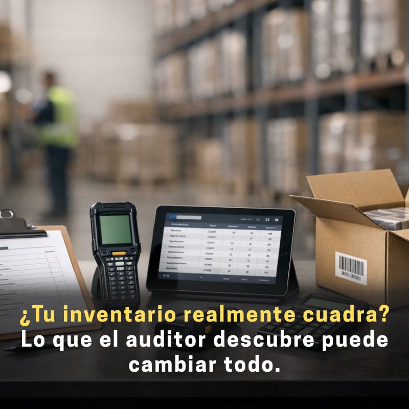 procedimientos de auditoría para toma física de inventarios