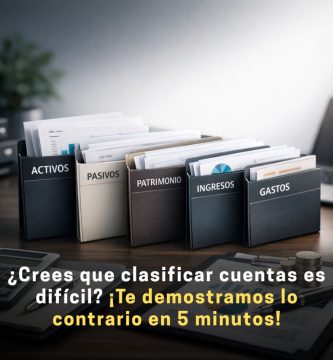 cómo clasificar las cuentas contables de una empresa