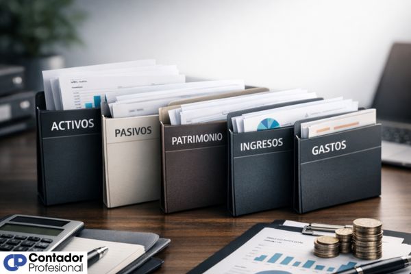 cómo clasificar las cuentas contables de una empresa