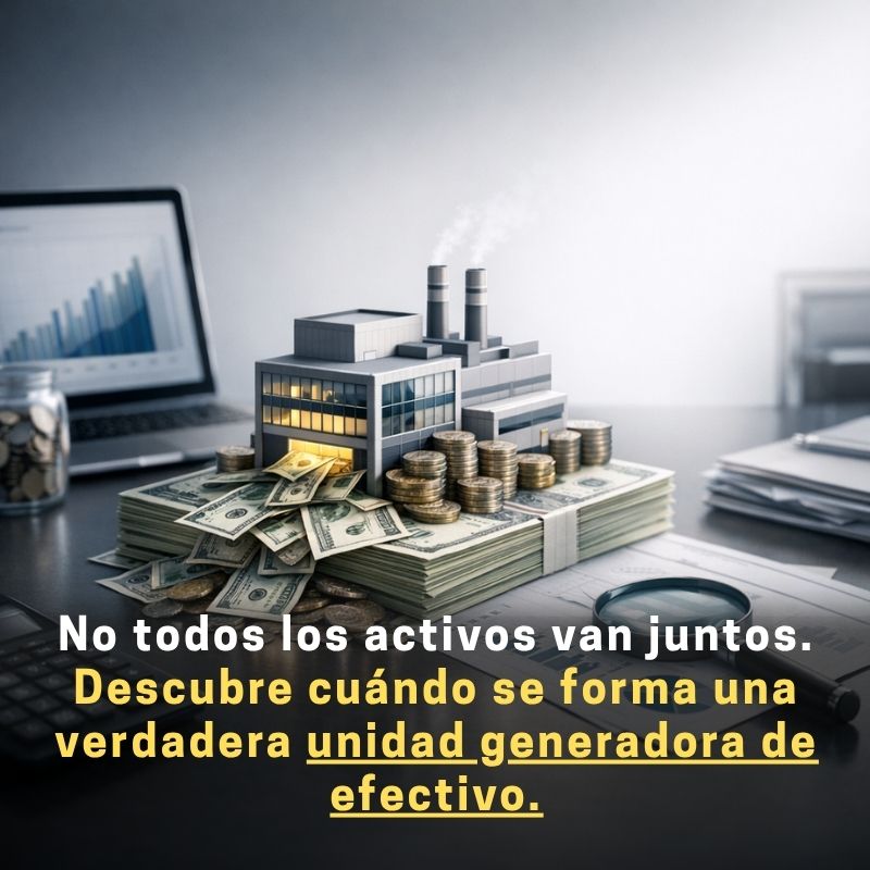 cómo identificar una unidad generadora de efectivo