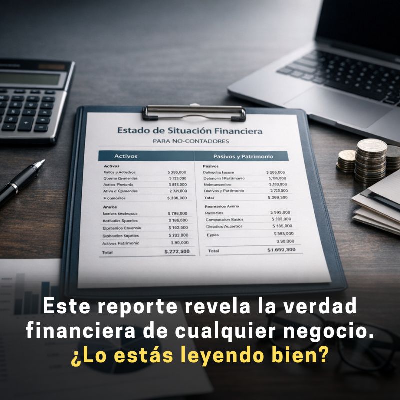 cómo leer un estado de situación financiera para no contadores