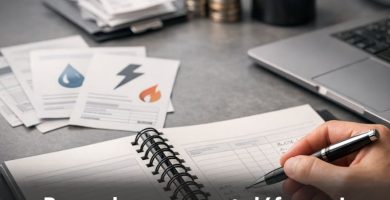 cómo registrar el pago de servicios básicos