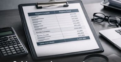 conciliación fiscal contable formato
