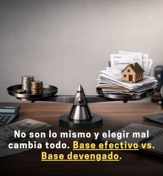 contabilidad base efectivo vs base devengado cual elegir