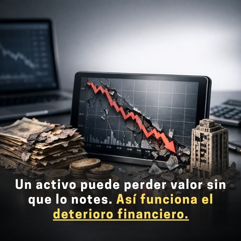 deterioro de activos financieros ejemplo práctico