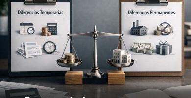 diferencias temporarias y permanentes ejemplos