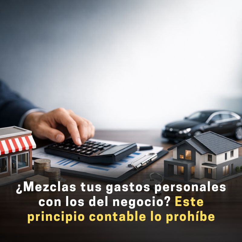 ejemplos prácticos del principio de entidad en contabilidad