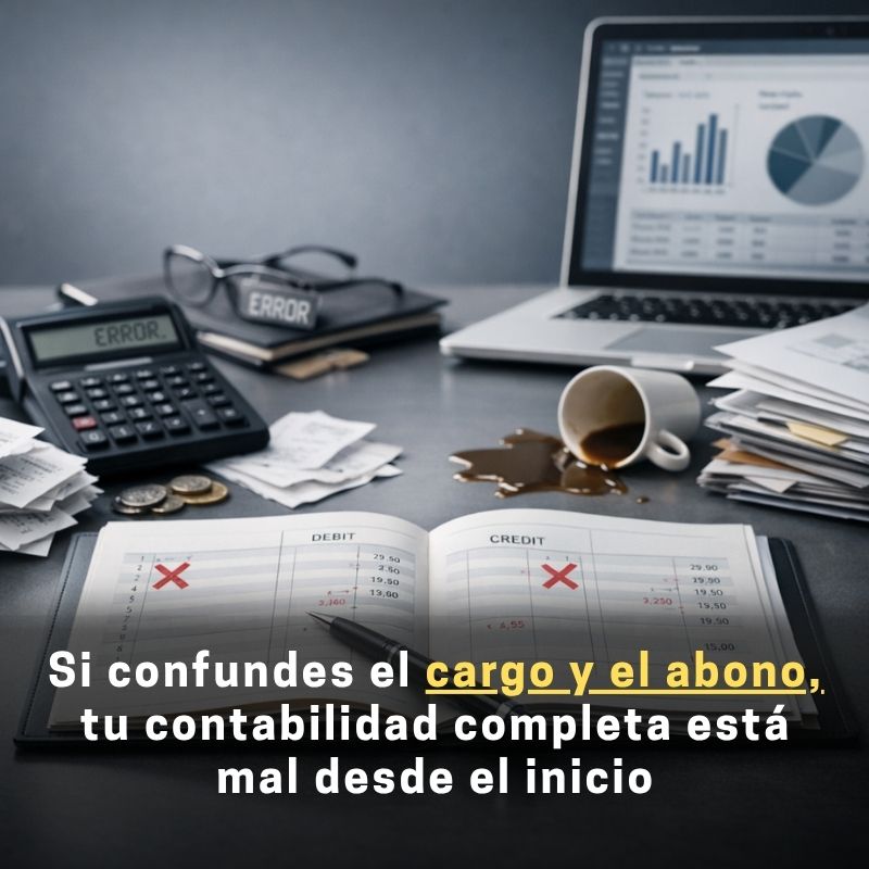 errores comunes al cargar y abonar cuentas