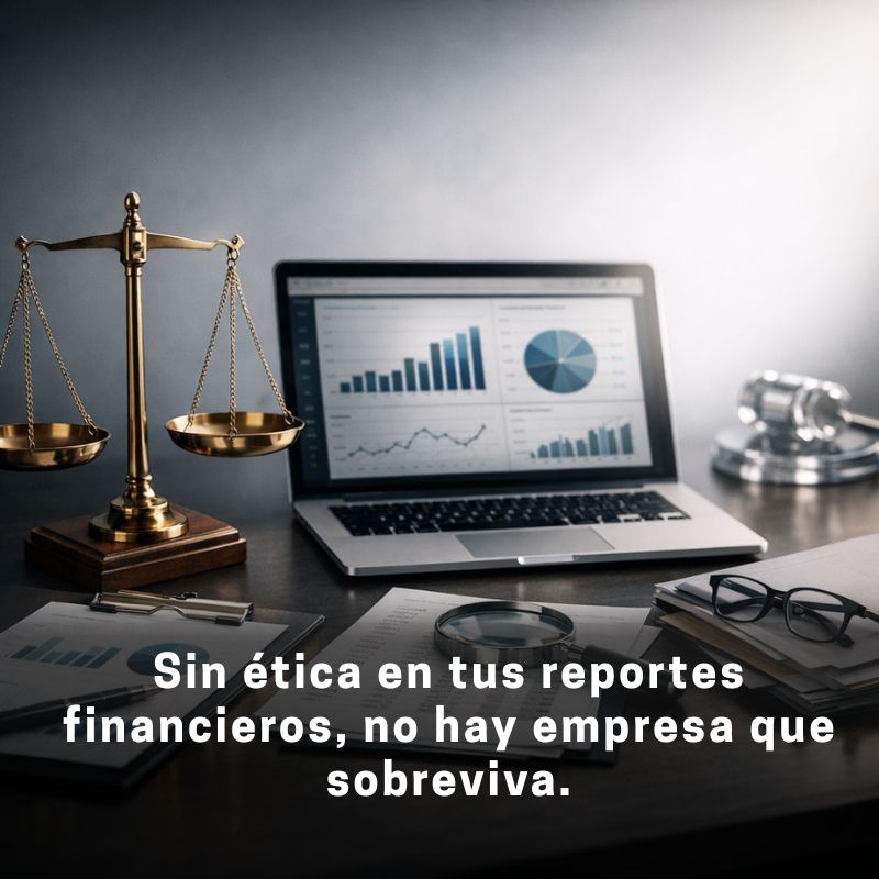 ética en el reporting financiero