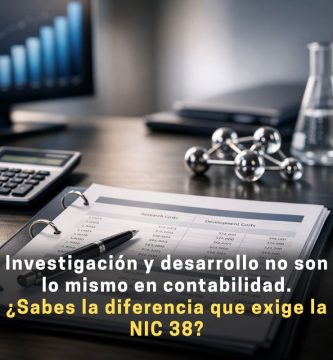 registro de gastos de investigación y desarrollo NIIF