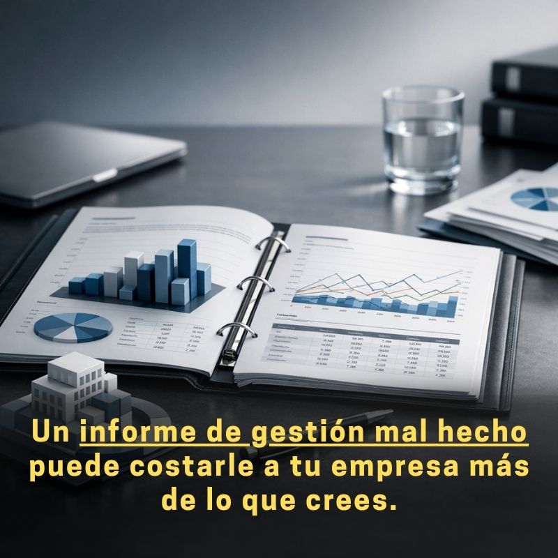 informe de gestión financiera estructura