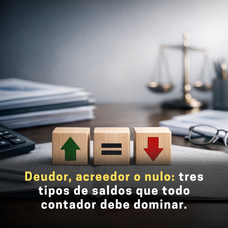 tipos de saldos contables
