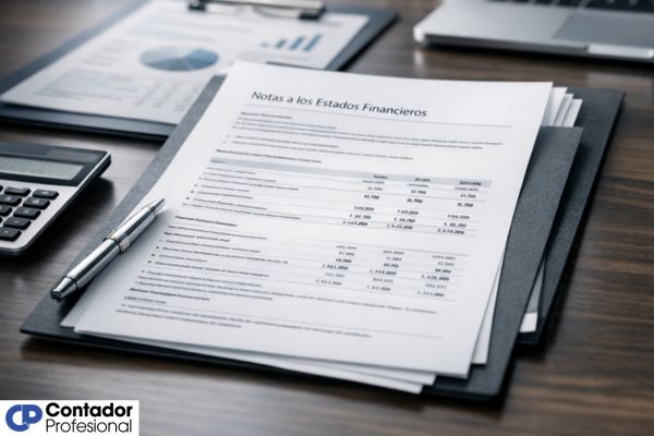 modelos de notas a los estados financieros