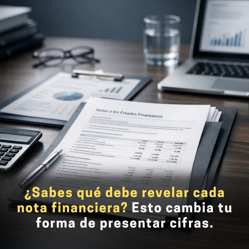 modelos de notas a los estados financieros