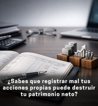 registro contable de acciones propias en cartera