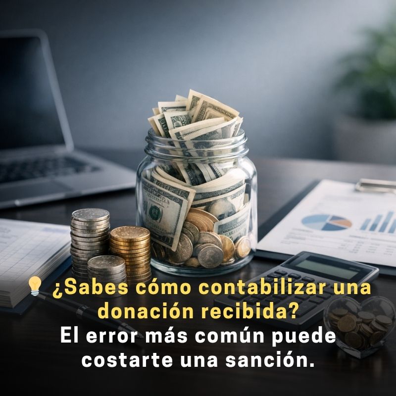 tratamiento contable de las donaciones recibidas en empresas