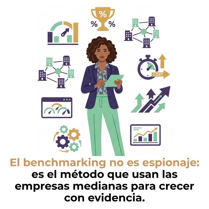 cómo aplicar el benchmarking en una empresa mediana