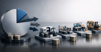 Distribución de los costos indirectos de fabricación (CIF) entre departamentos