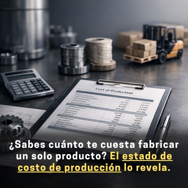 estado de costo de producción