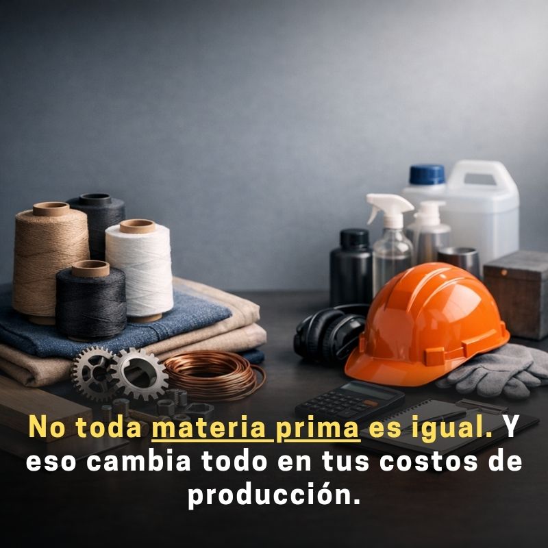 materia prima directa e indirecta