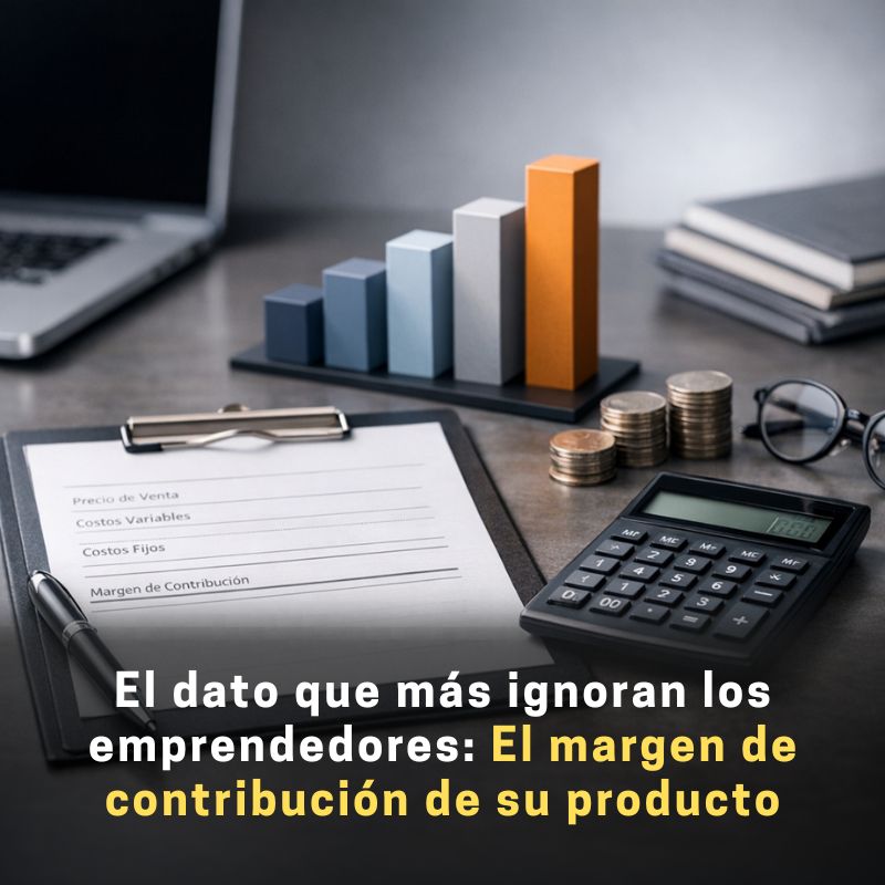 cómo calcular el margen de contribución de un producto