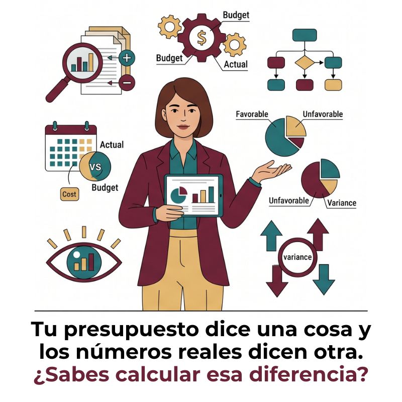 cómo calcular las variaciones del presupuesto