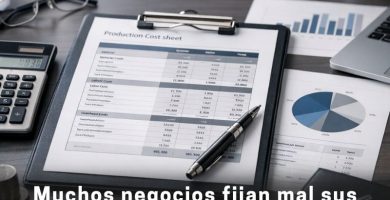 cómo hacer una hoja de costos de producción