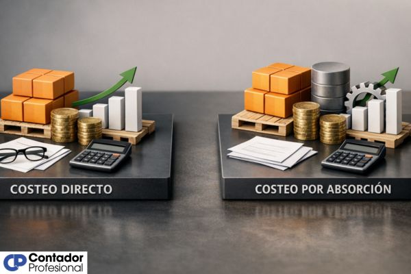 diferencia entre costeo directo y por absorción