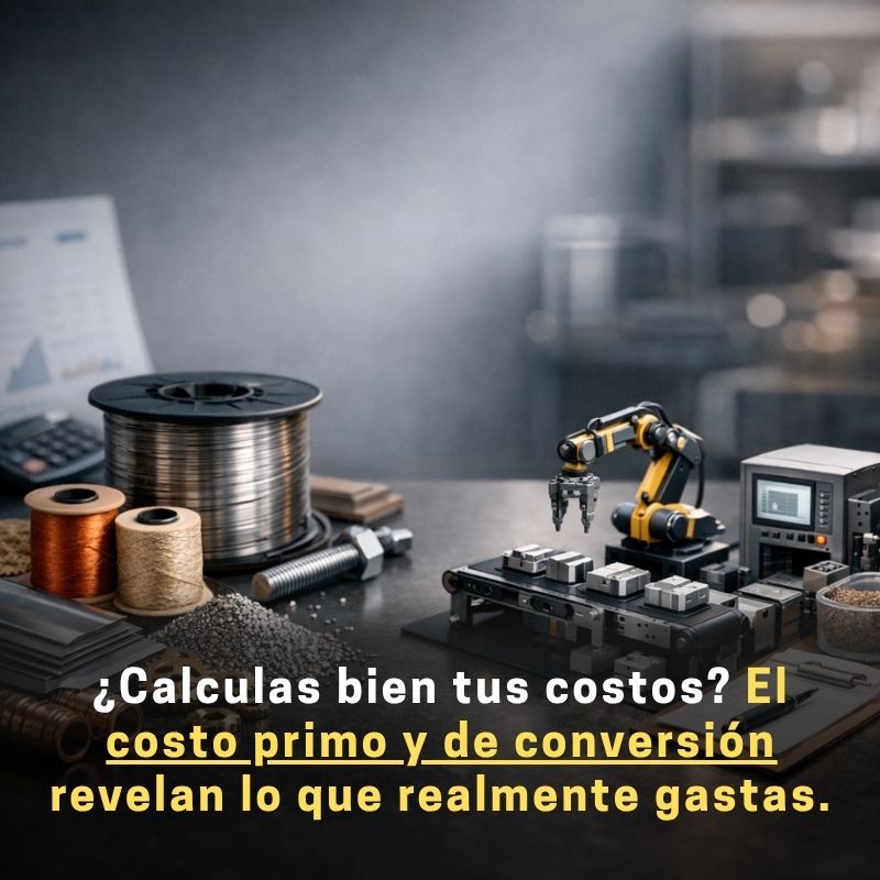 diferencia entre costo primo y costo de conversión