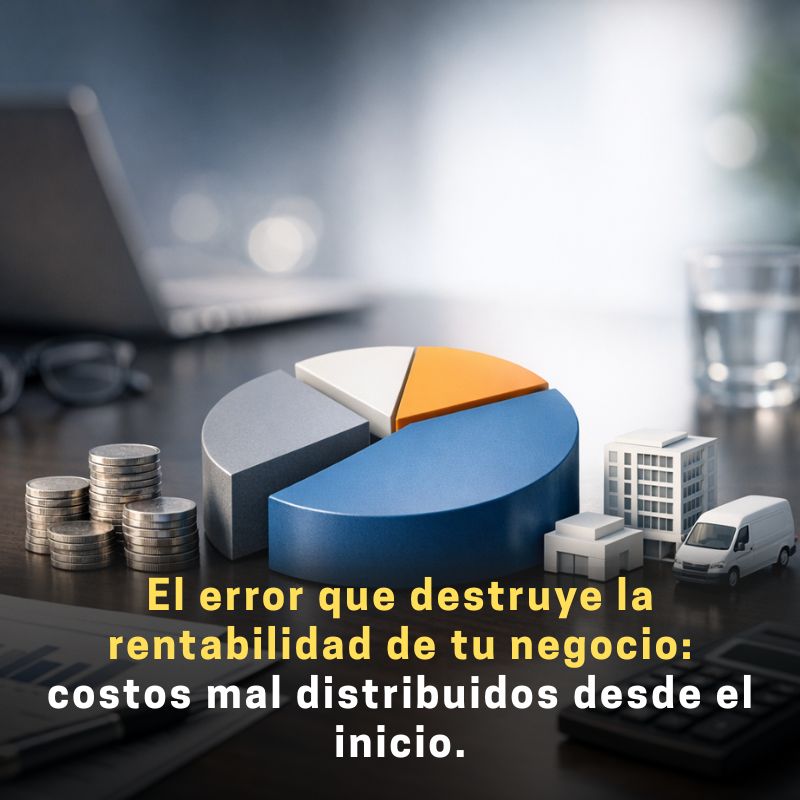 distribución de costos en empresas de servicios