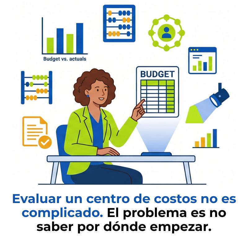 cómo evaluar el desempeño de un centro de costos