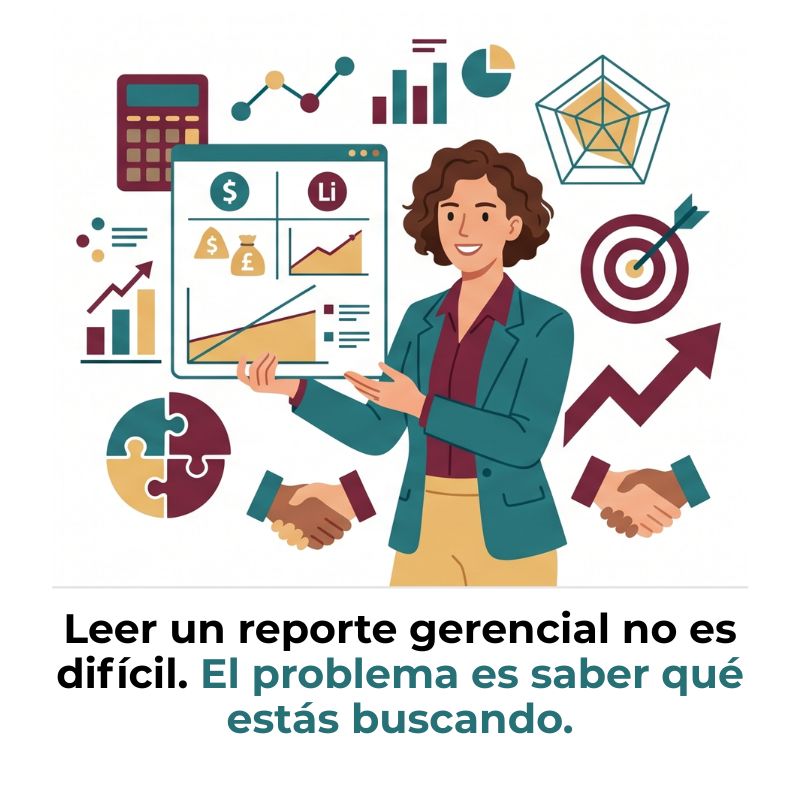 interpretar un reporte gerencial contable