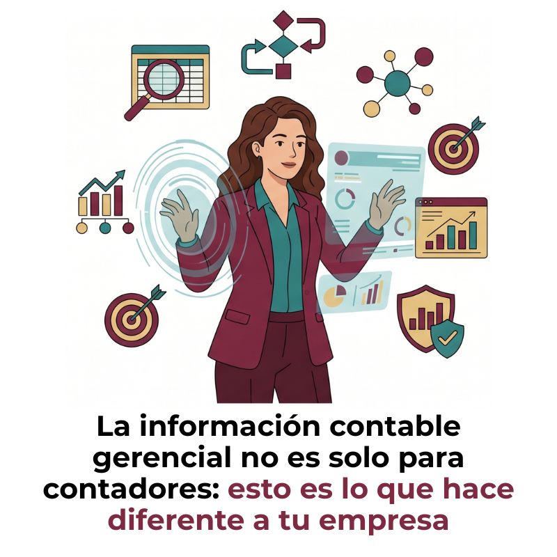 características de la información contable gerencial