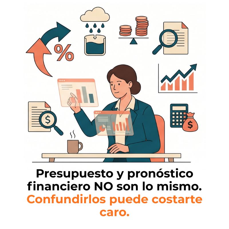 qué es un presupuesto financiero y qué es un pronóstico