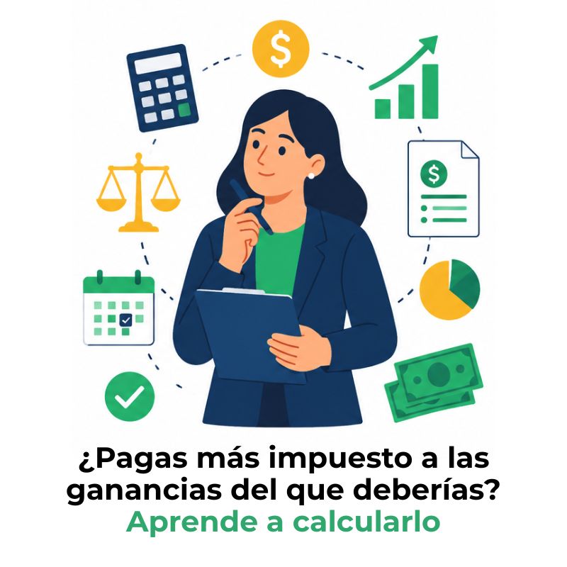 cómo se calcula el impuesto a las ganancias