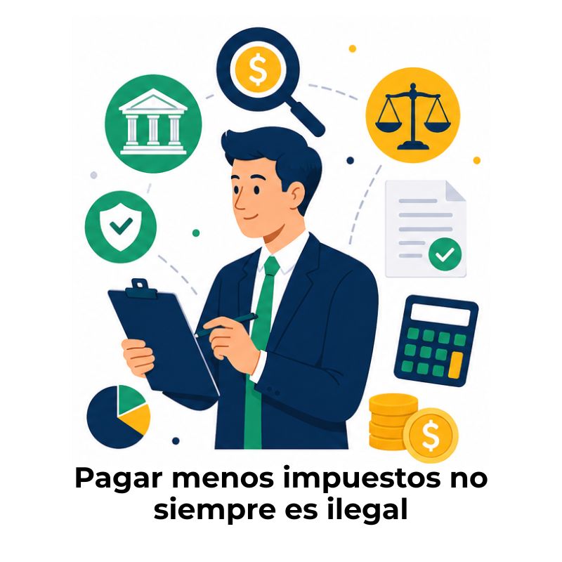 diferencia entre evasión y elusión fiscal
